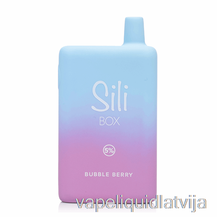 Sili Box 6000 Vienreizējais Bubble Berry Vape šķidrums